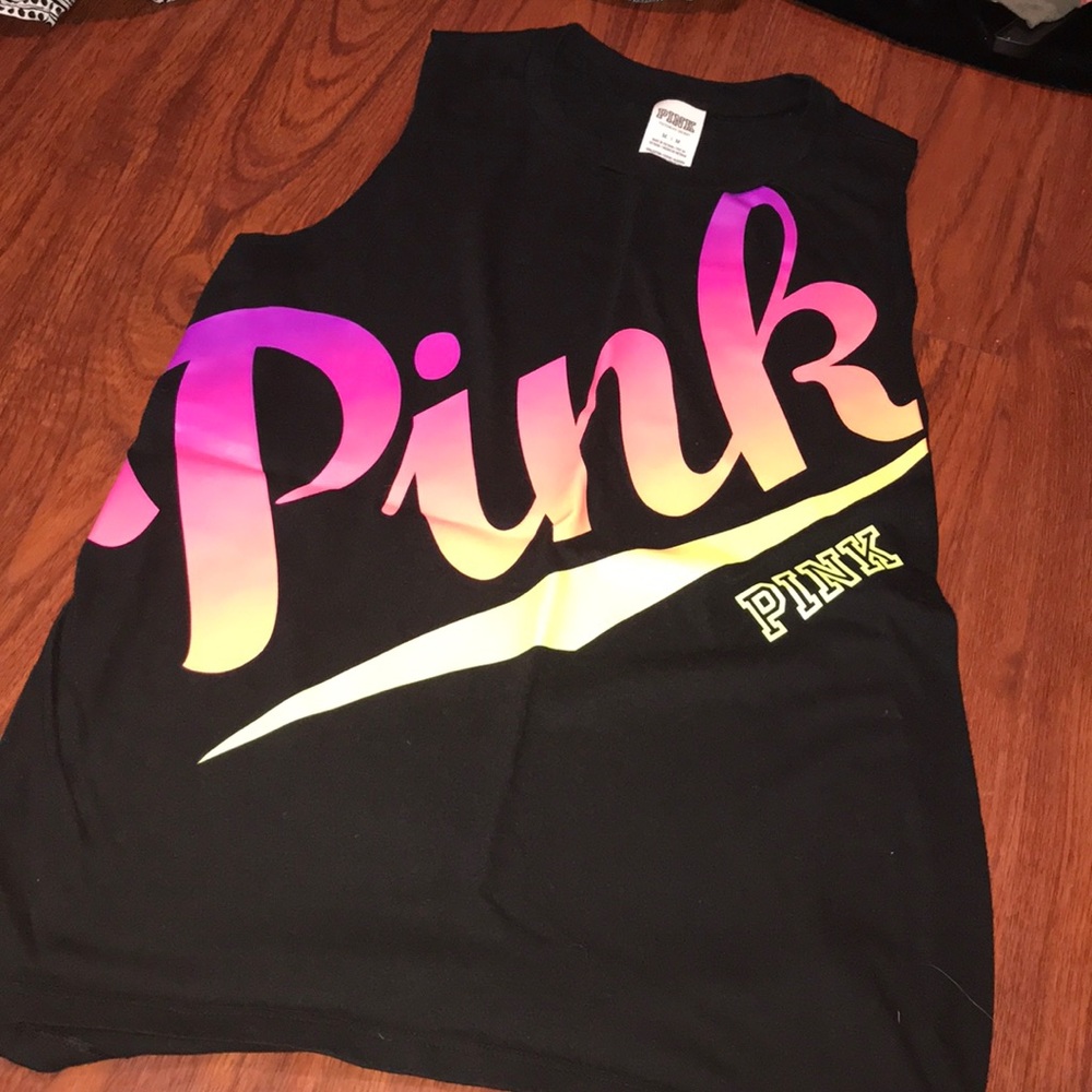 Pink Victoria’s Secret tank
